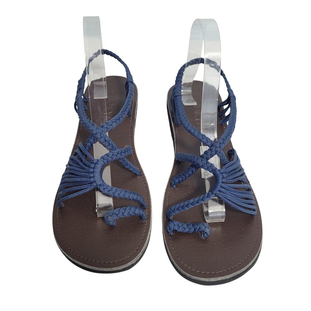 Bokyna Soulmate Blue Strappy Sandals Size 42 (10.5) 101925-2806